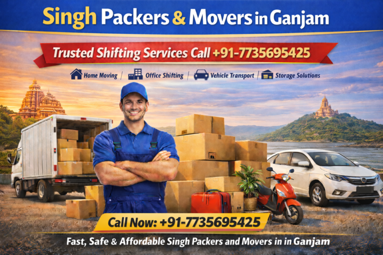 Packers and Movers in Ganjam