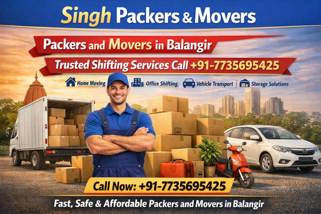 Packers & Movers in Balangir
