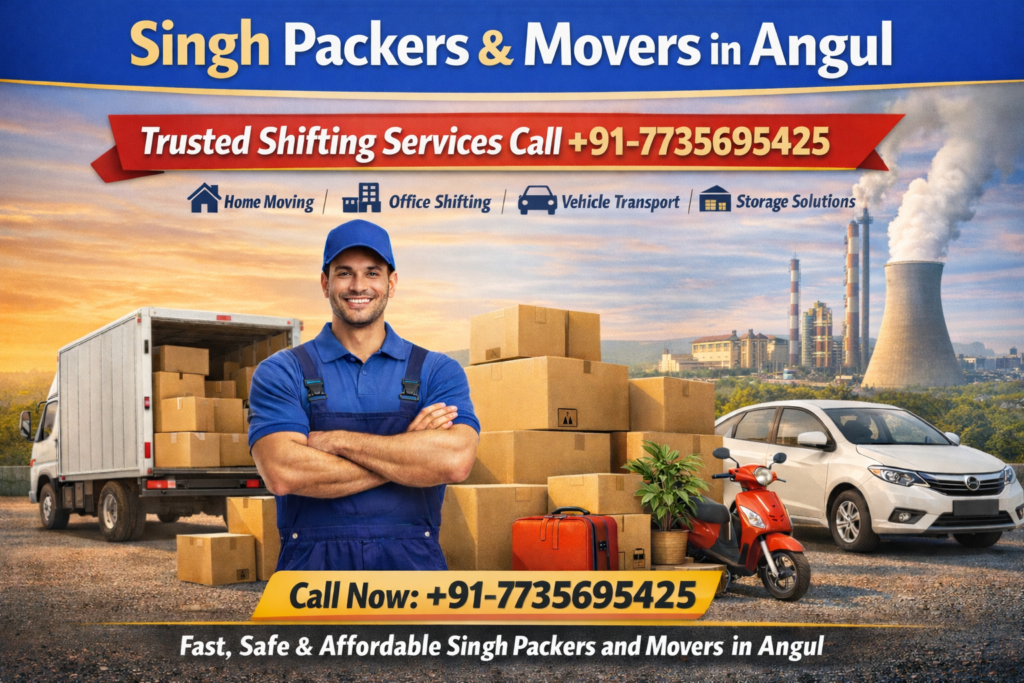 Packers and Movers in Angul