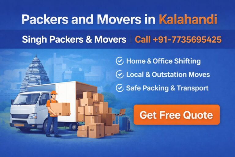 Packers and Movers in Kalahandi
