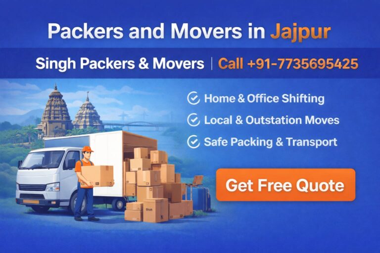 Packers and Movers in Jajpur